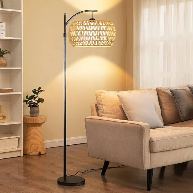 Comment intégrer un lampadaire en rotin dans chaque pièce de la maison ?