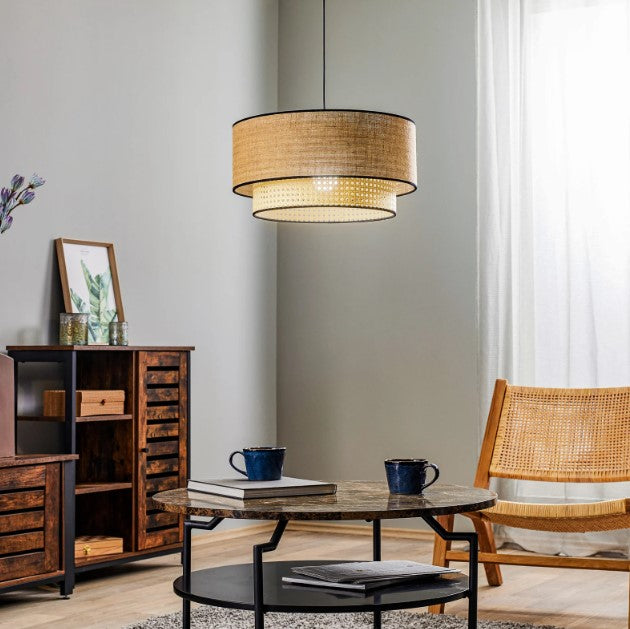 Top 10 des plus beaux luminaires en rotin pour sublimer votre salon