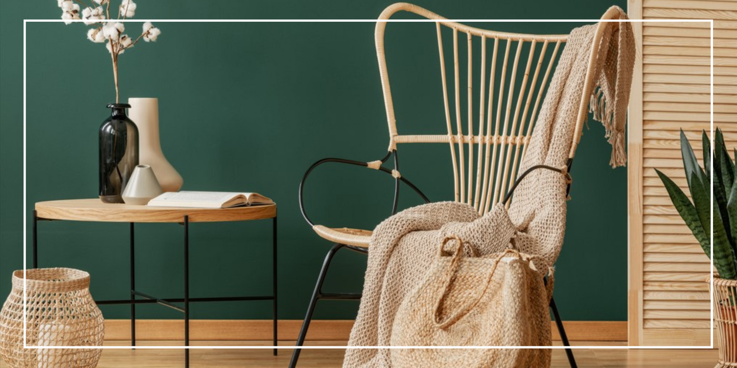 idées deco meuble rotin