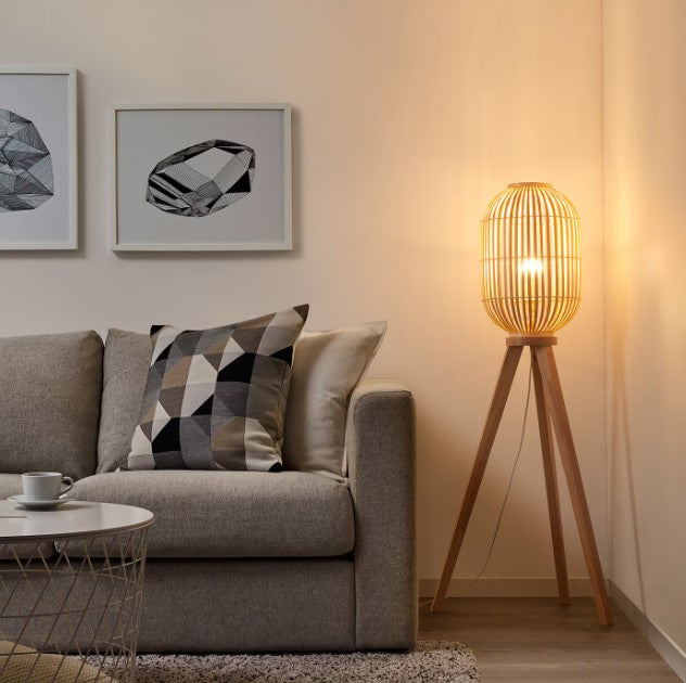 Comment intégrer un lampadaire en rotin dans votre décoration ?