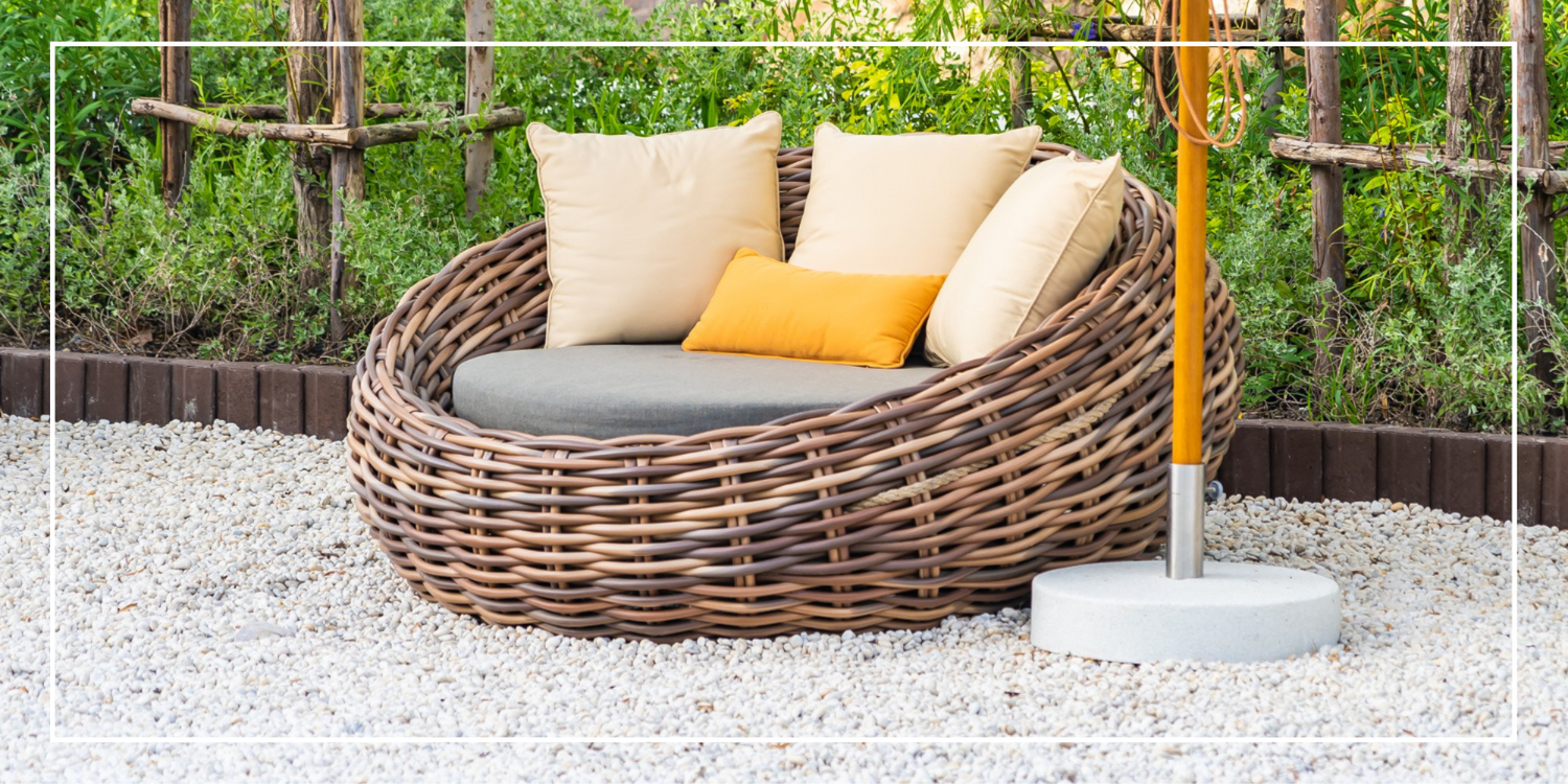 meuble rotin extérieur