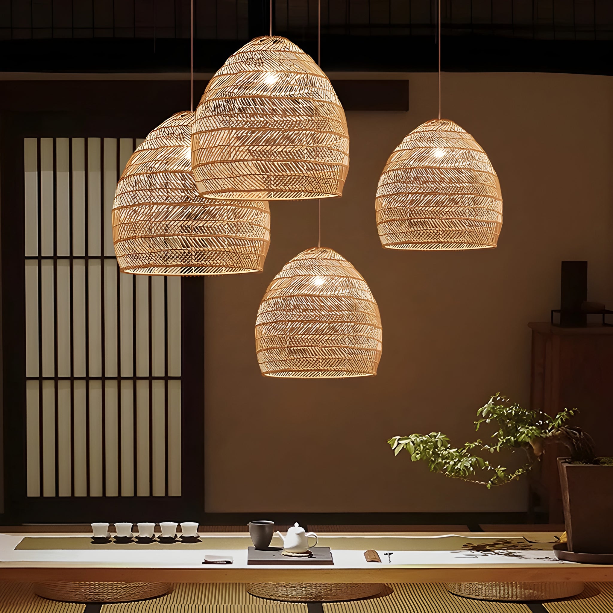 Suspension Luminaire Rotin - Rattan | Univers du luminaire Suspension Luminaire Rotin - Rattan | Univers du luminaire