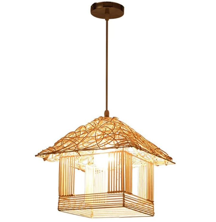 Suspension rotin cage