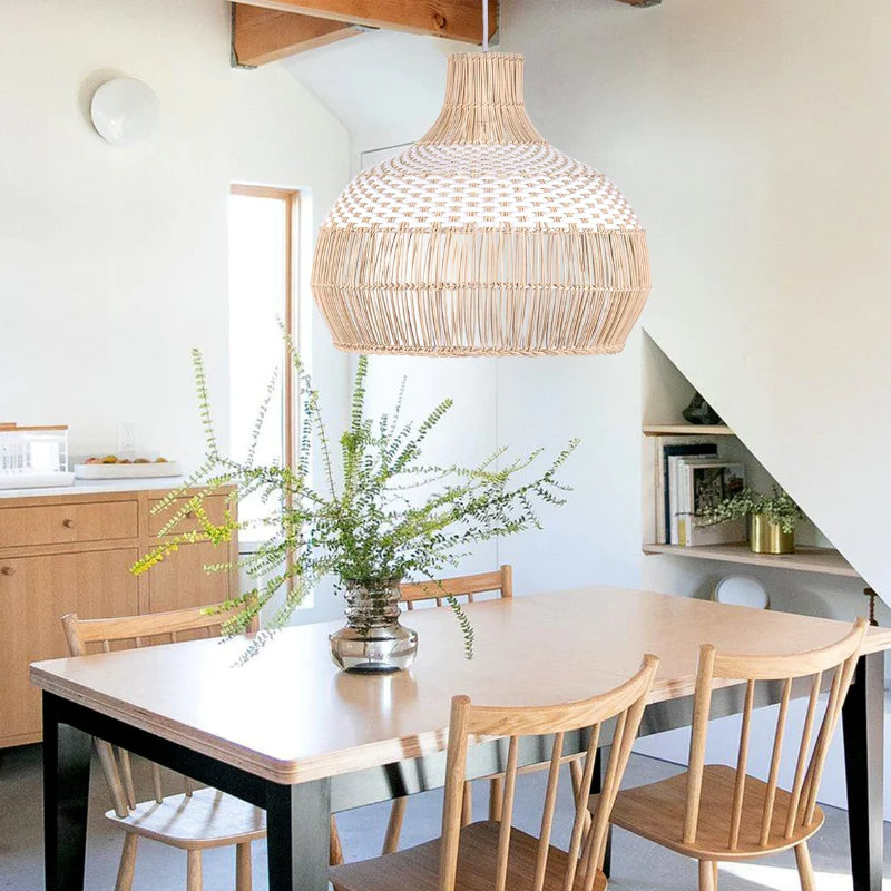 Suspension Rotin Scandinave | POLAIRE