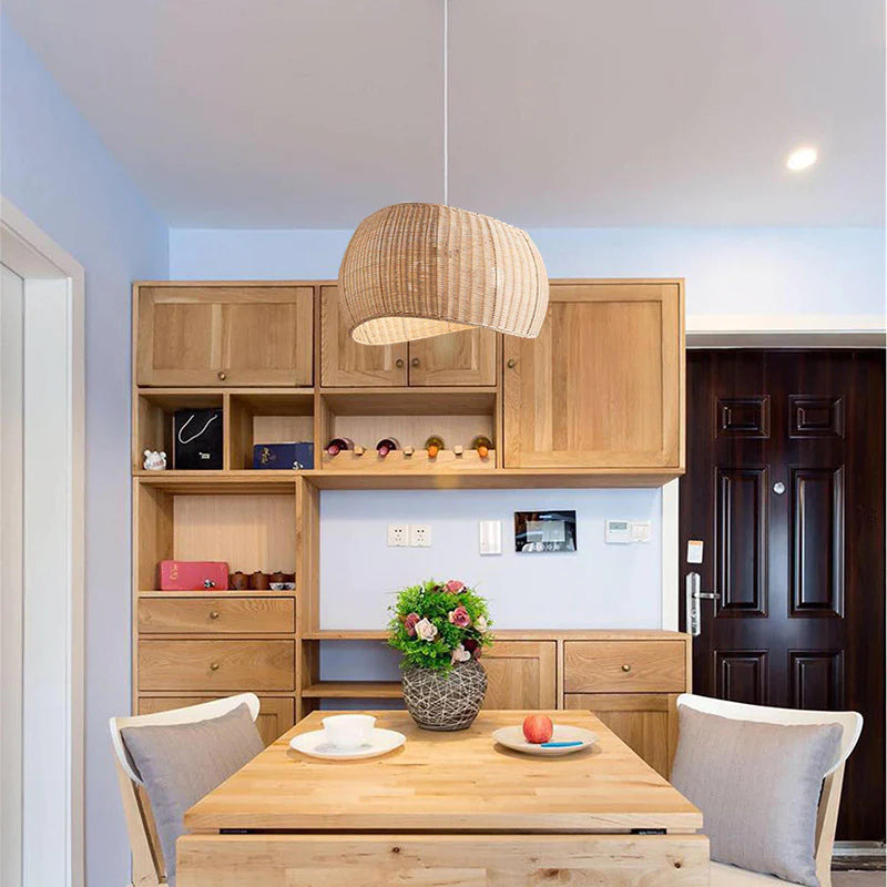 Suspension Rotin Nuage | LÉVITATION