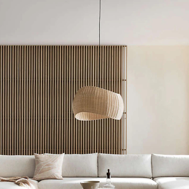 Suspension Rotin Nuage | LÉVITATION