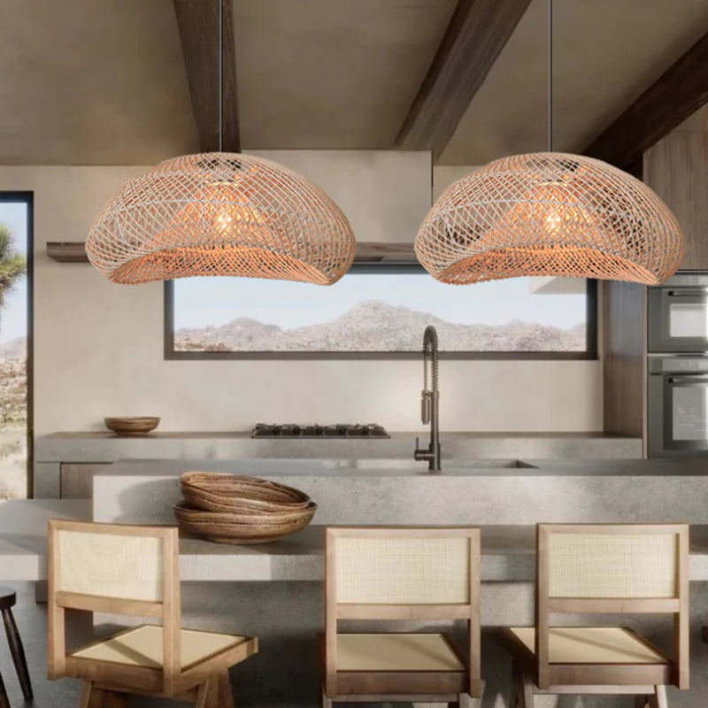 Suspension Rotin Tunisie | COUCHER DE SOLEIL