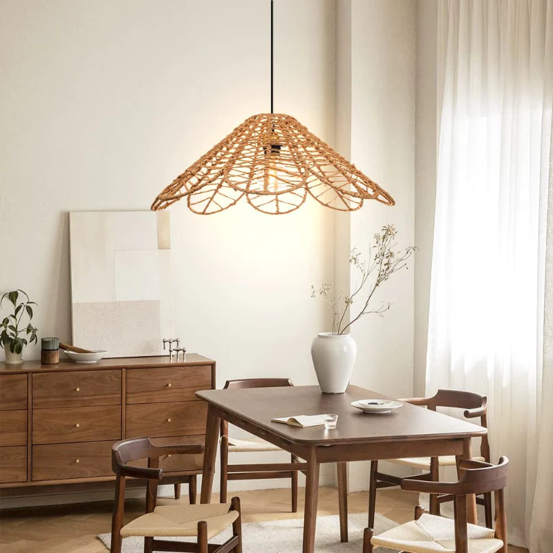 Suspension Osier Fleur | LIANA