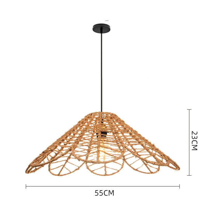 Suspension Osier Fleur | LIANA