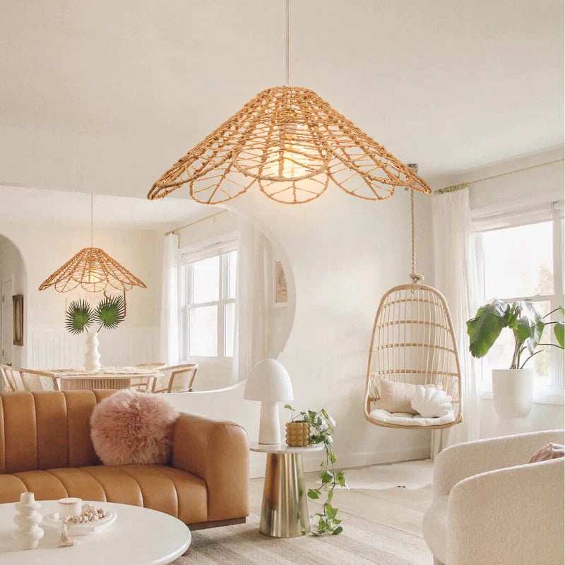 Suspension Osier Fleur | LIANA