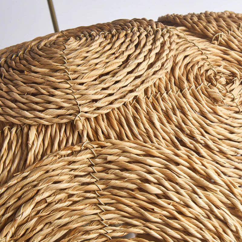 Suspension Rotin Raphia | SOLEIL D'AFRIQUE