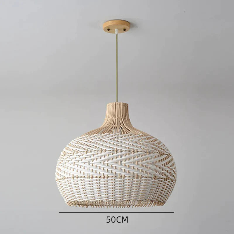 Suspension Osier Blanc | CACHER