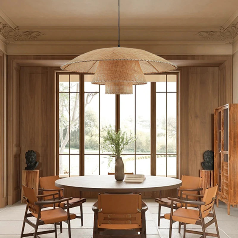 Suspension Rotin Japonaise | AKIKO