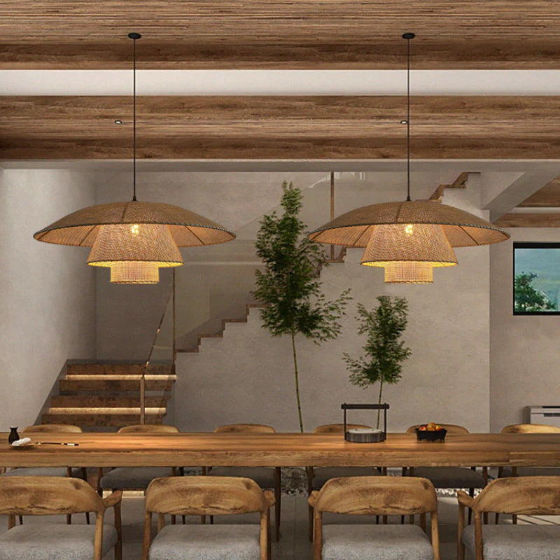 Suspension Rotin Japonaise | AKIKO