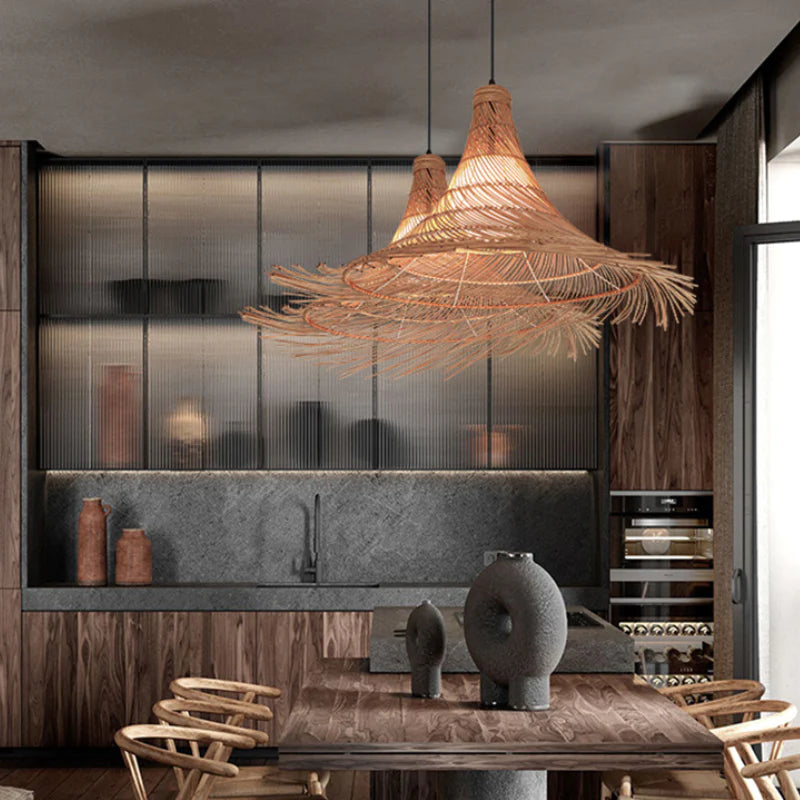 Suspension Rotin Sale à Manger | ESPRIT LIBRE