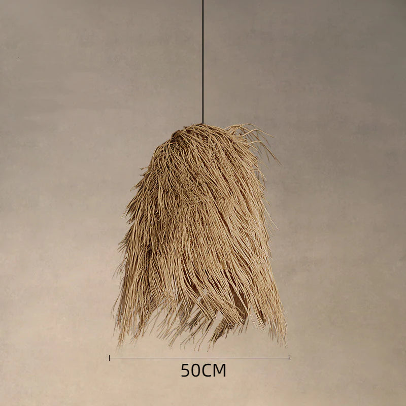 Suspension Rotin Ilot de Cuisine | ÉXOTIQUE