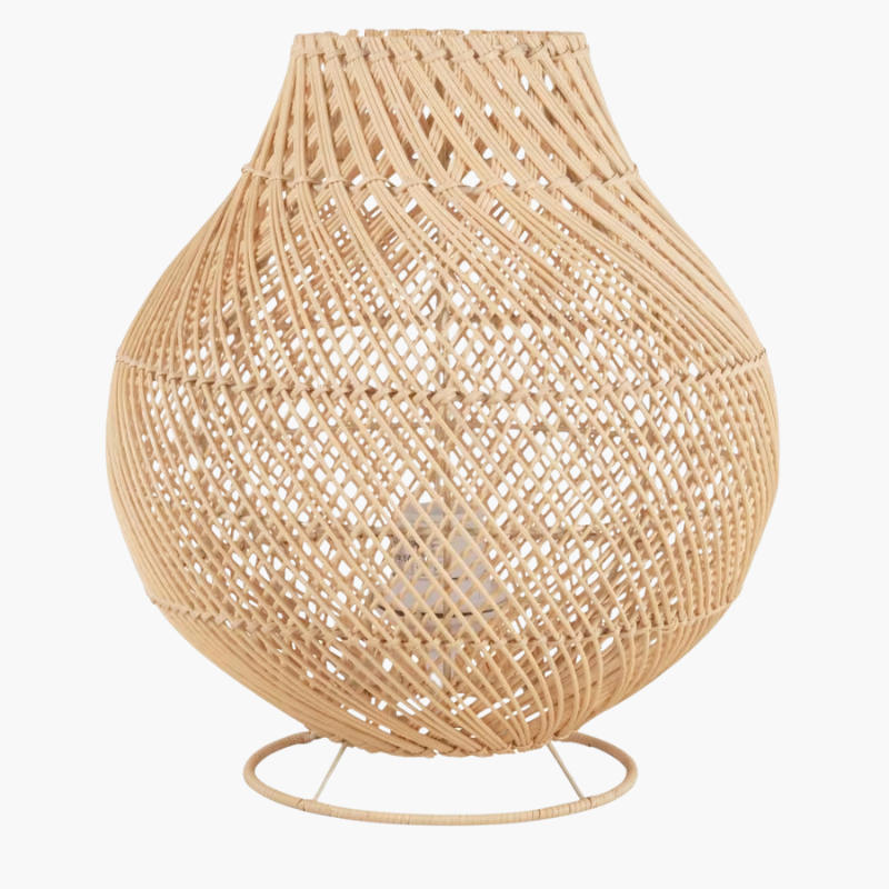 Lampe en Rotin Bohème | ALJABAL