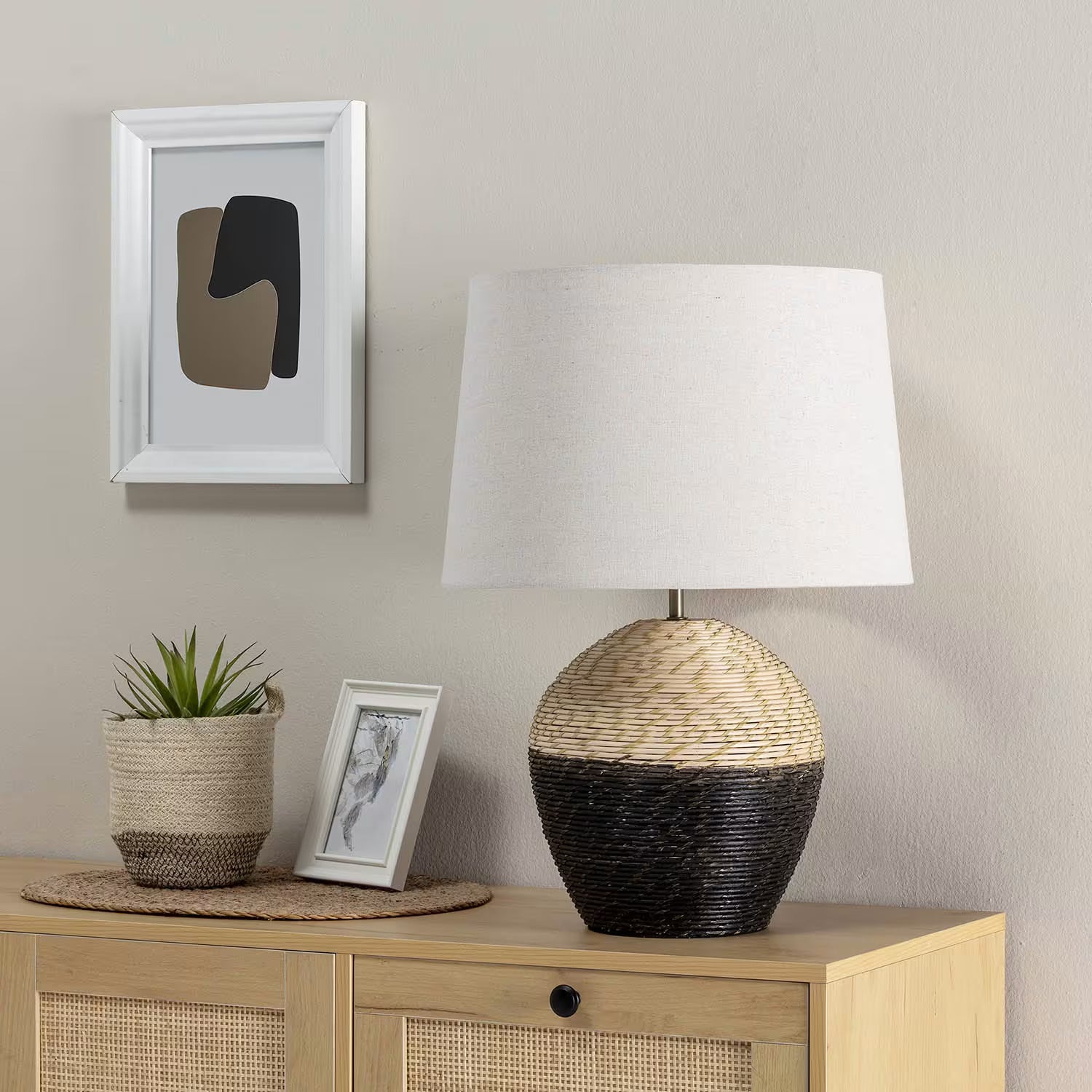 Lampe en Rotin Design