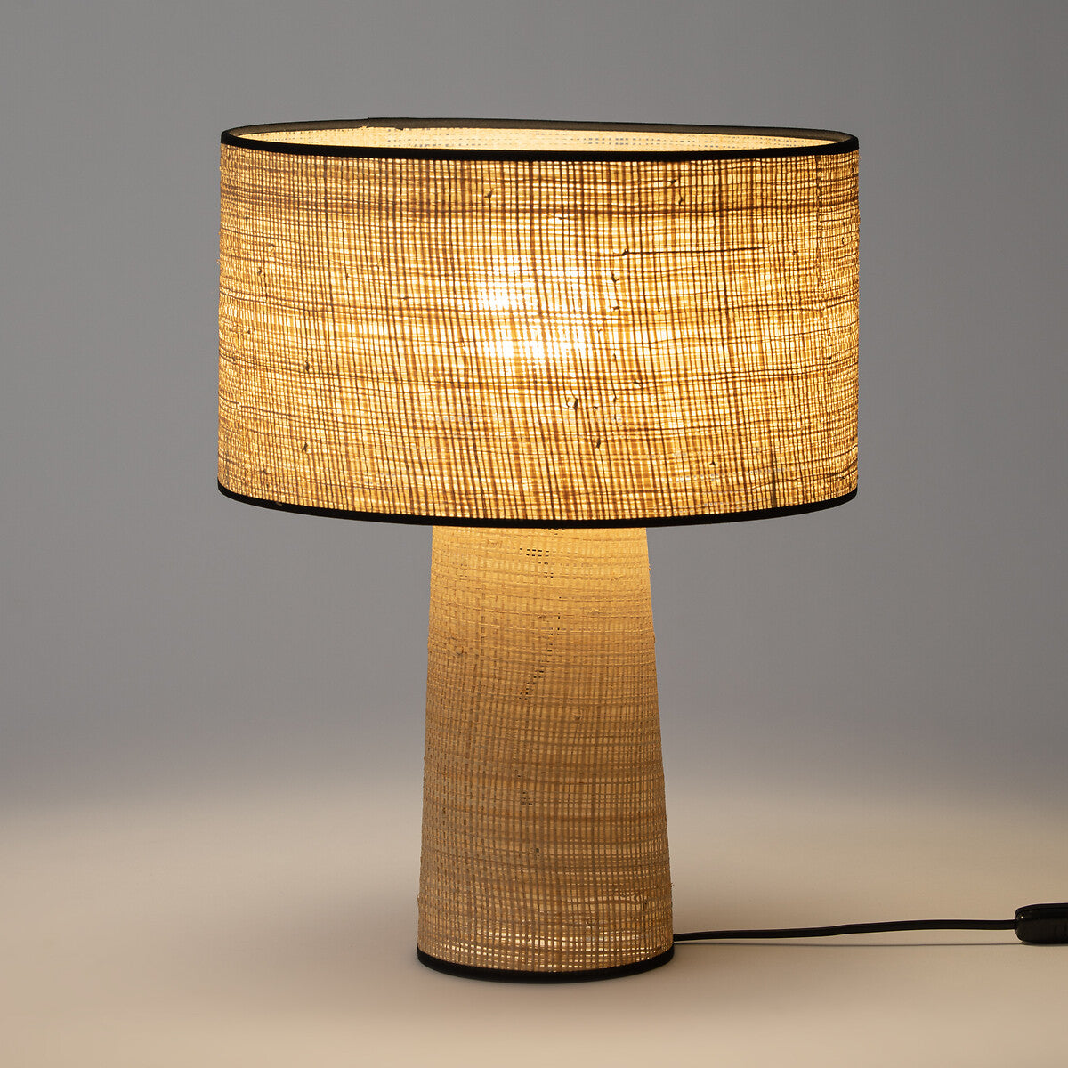 Lampe à Poser en Raphia | LIVIA