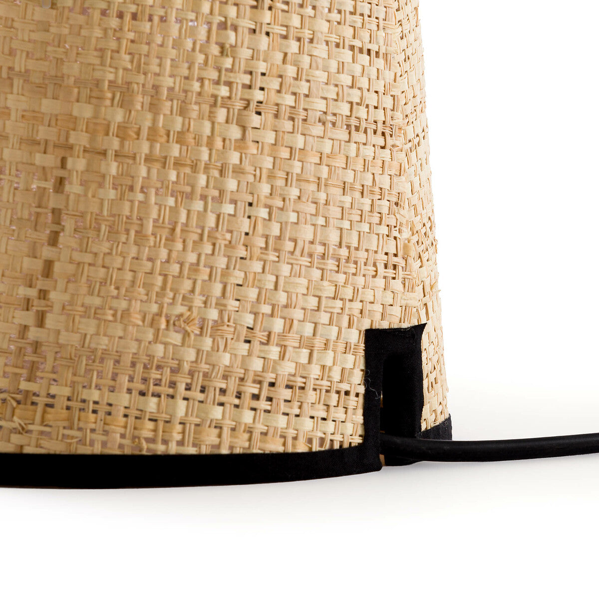 Lampe à Poser en Raphia | LIVIA