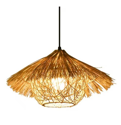 Suspension rotin Soleïa