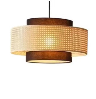 Suspension rotin design minimaliste