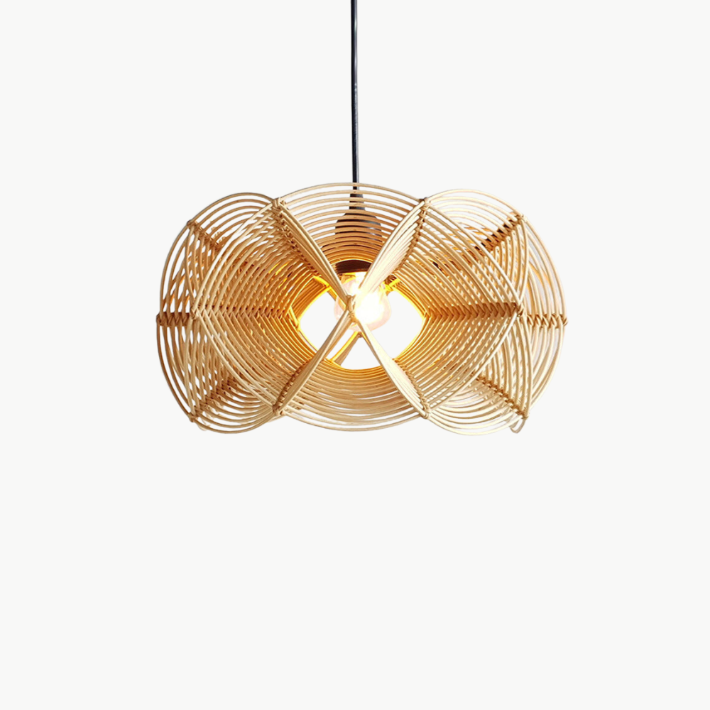 Suspension Rotin Tendance