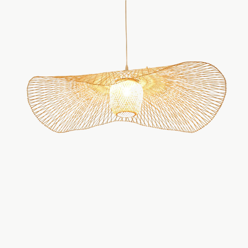 Suspension Libellule Rotin