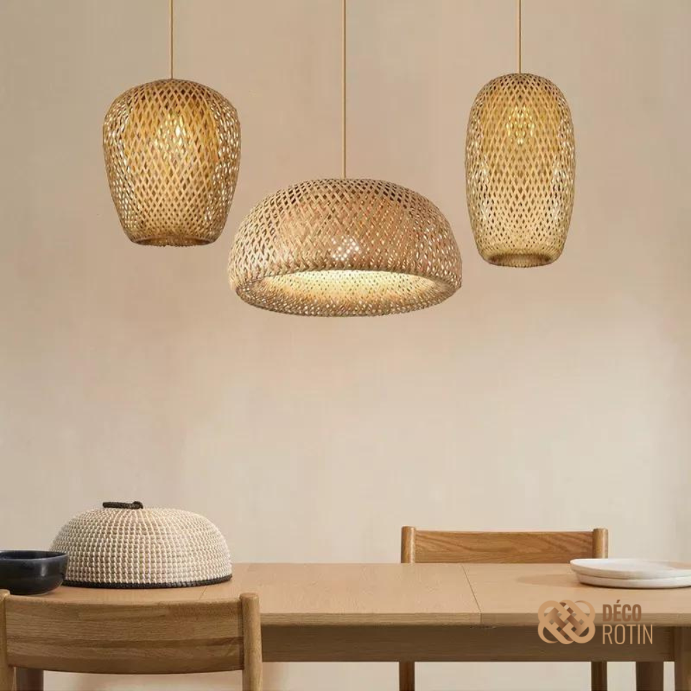 Suspension Multiple Bambou