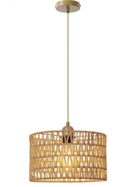 Suspension rotin "Éclat Naturel"