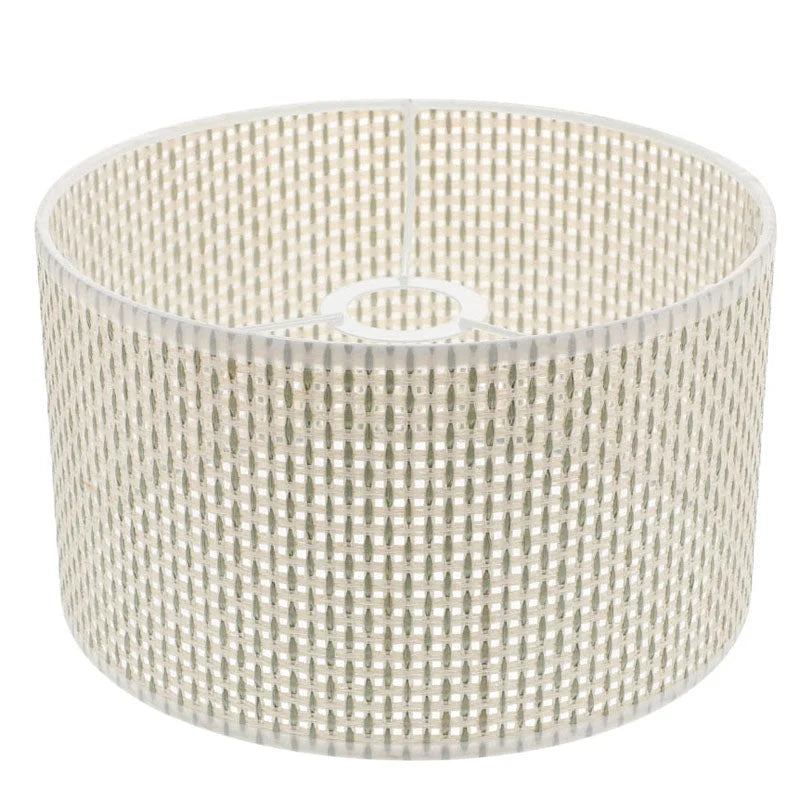 abat jour en rotin pour lampe a poser