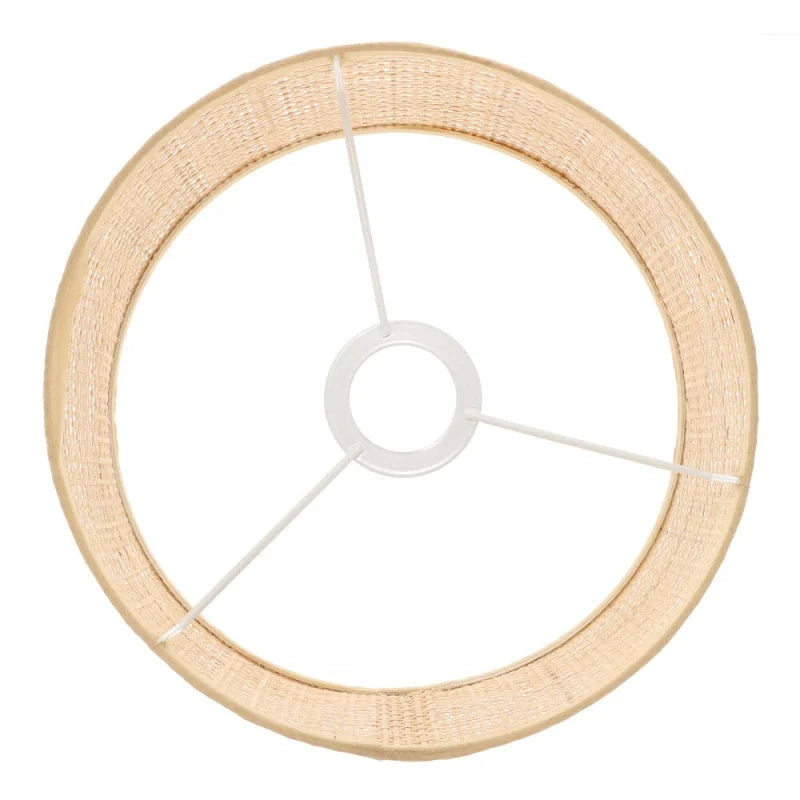 abat jour top rattan