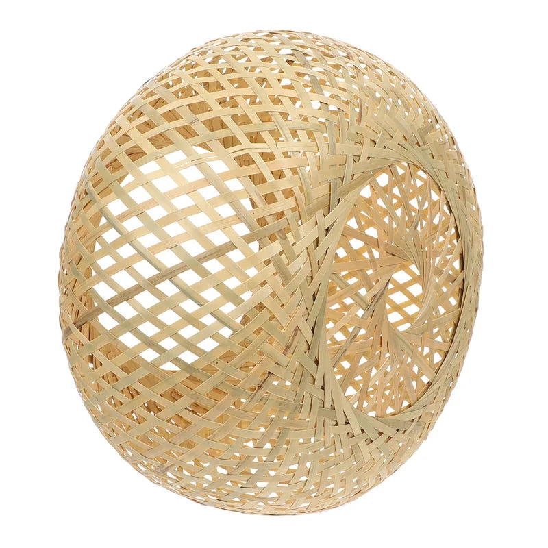 Abat-Jour en Rotin Tressé