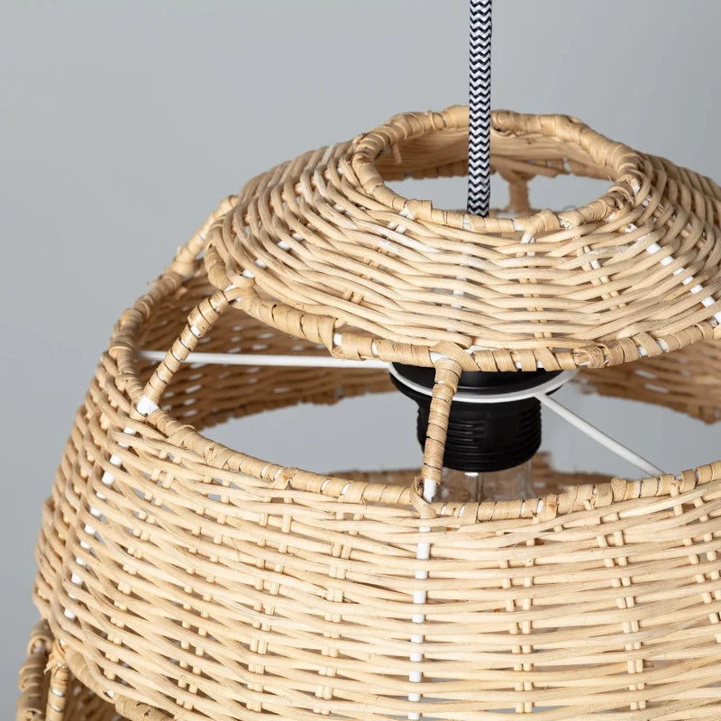 Abat-Jour Rotin Ovale | BRISE