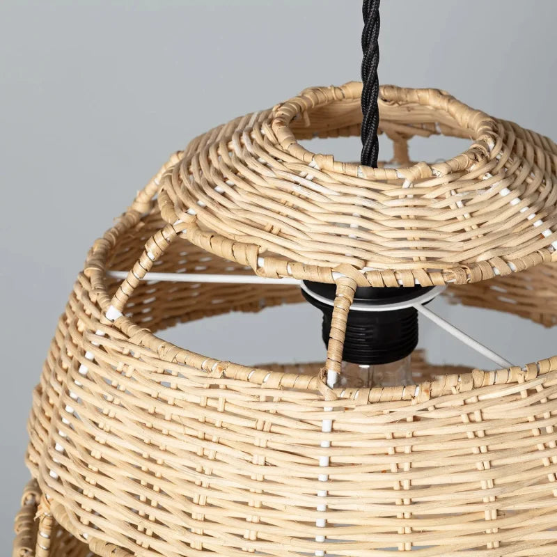 Abat-Jour Rotin Ovale | BRISE