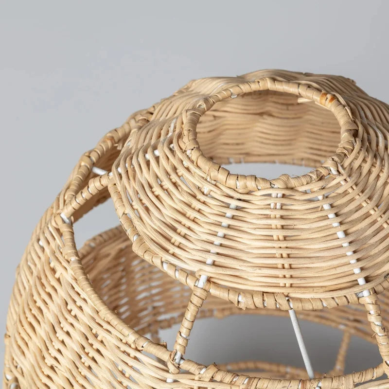 Abat-Jour Rotin Ovale | BRISE