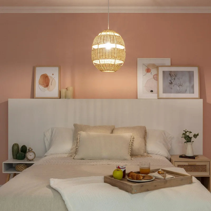 Abat-Jour Rotin Ovale | BRISE