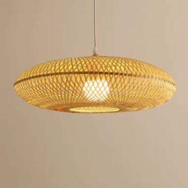 Abat-jour rotin élégant