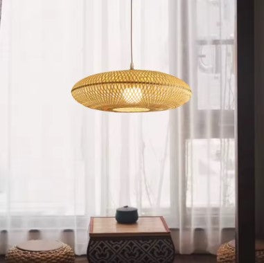 Abat-jour rotin élégant