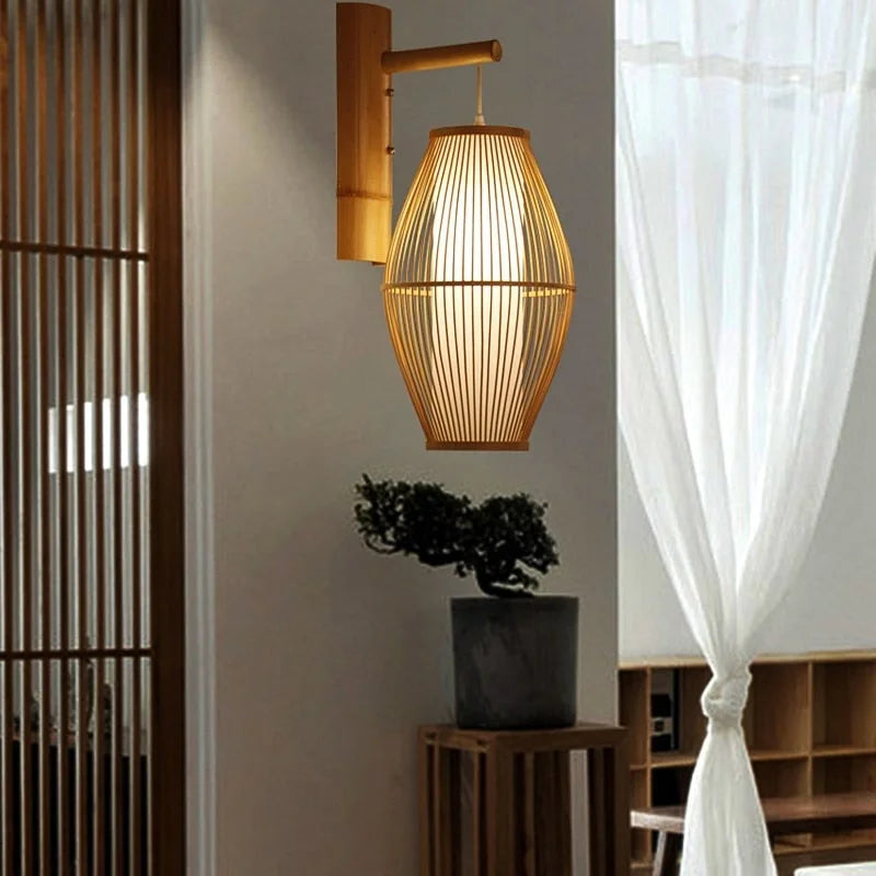 applqiue murale lanterne japonaise
