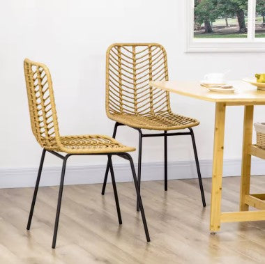 Chaise Rotin pour salle à manger