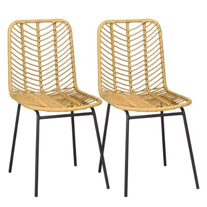 Chaise Rotin pour salle à manger