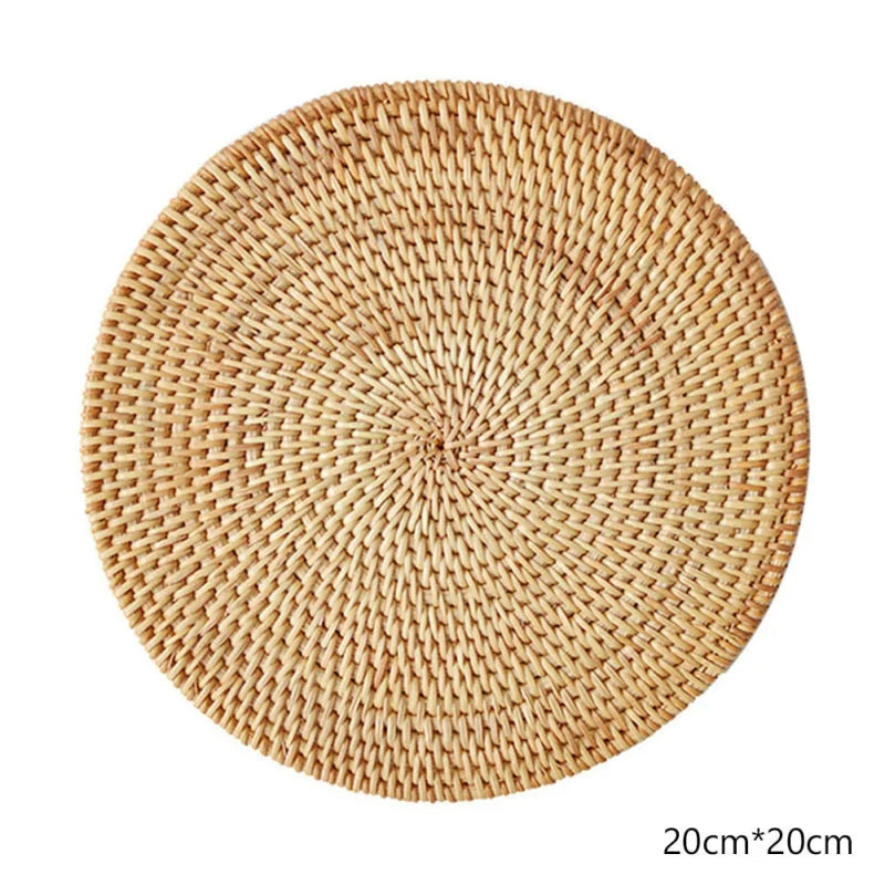 Dessous de Plat Déco en Rotin