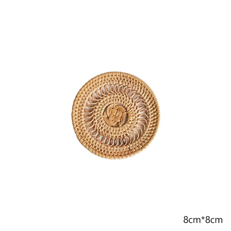 Dessous de Plat Rotin Vintage