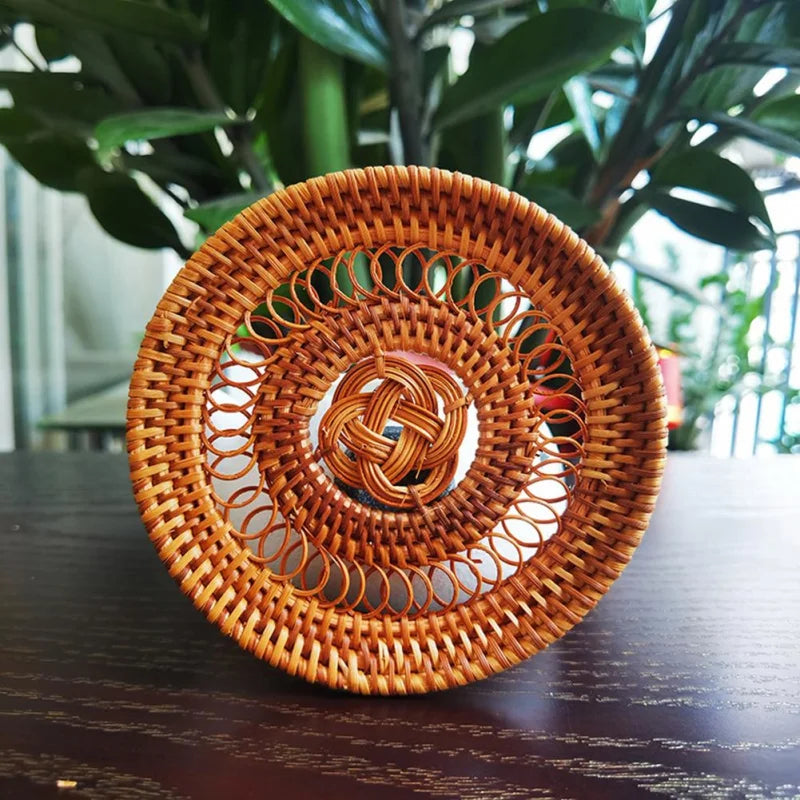 Dessous de Plat Rotin Vintage