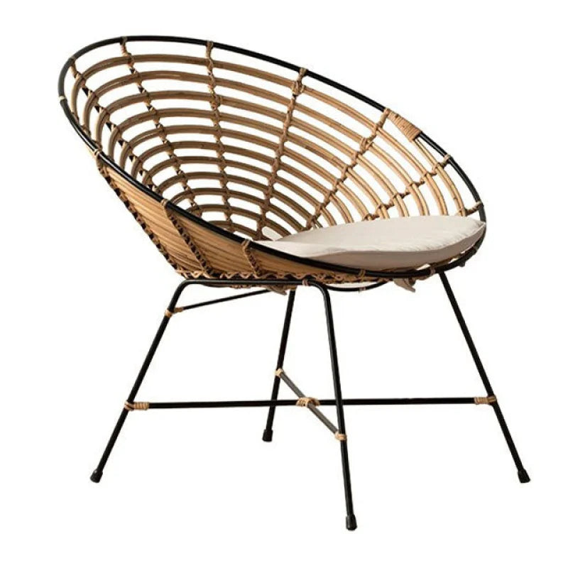 fauteuil moderne rotin