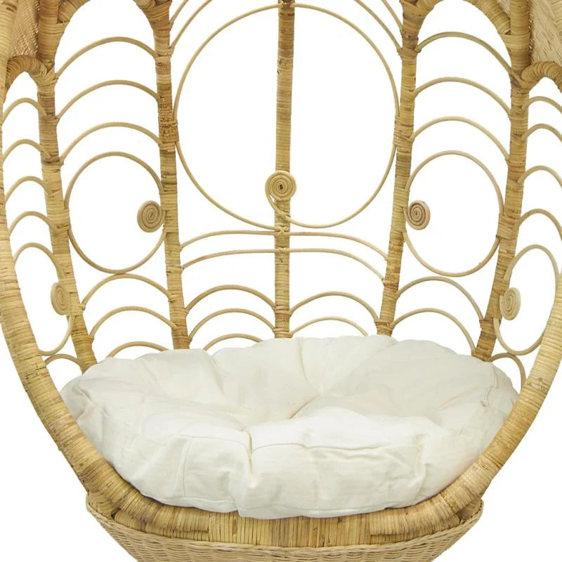 Fauteuil Rotin Oval Suspendu | CELESTE