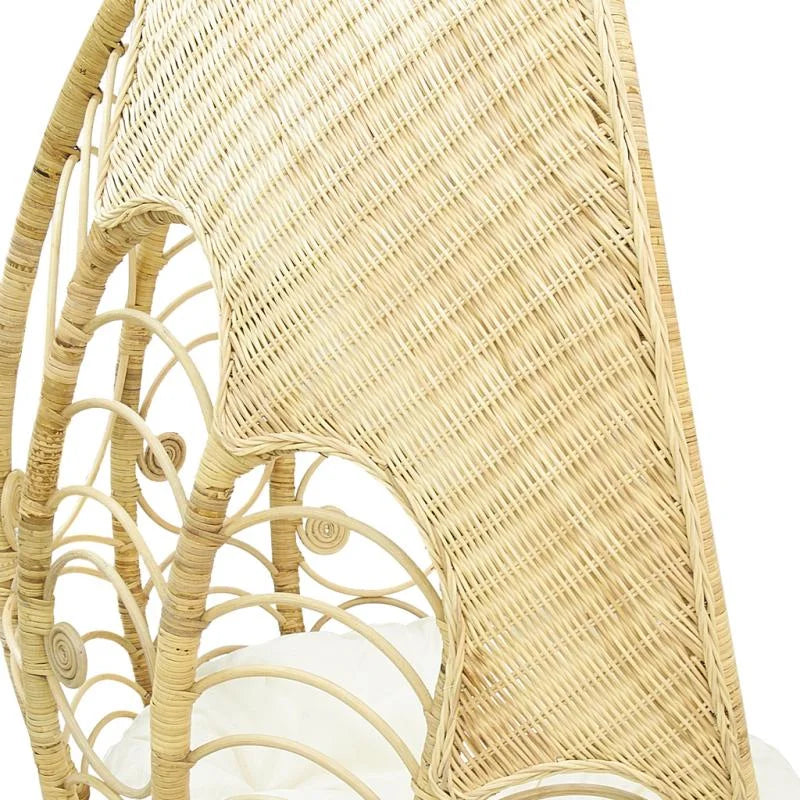 Fauteuil Rotin Oval Suspendu | CELESTE