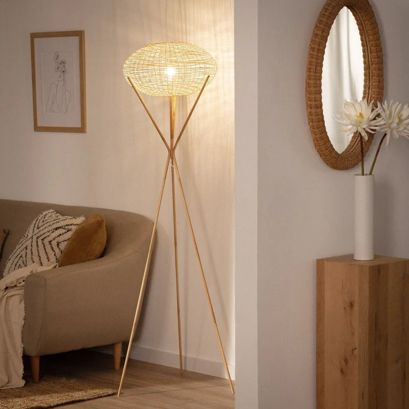 Lampadaire Rotin Design | ALIA