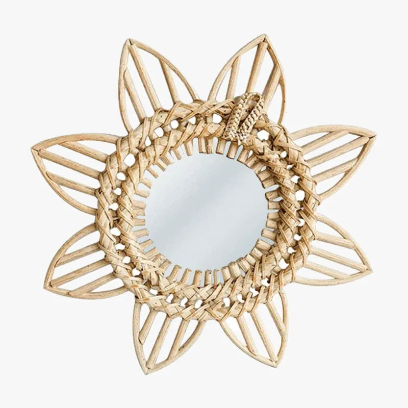 miroir-en-rotin-etoile